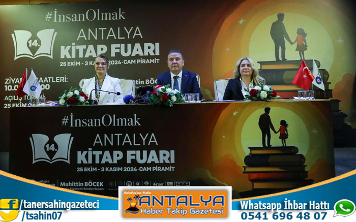 14. Antalya Kitap Fuarı Kapılarını Açmaya Hazırlanıyor