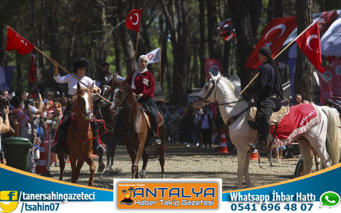 3. Uluslararası Antalya Yörük Türkmen Festivali’ne Ziyaretçi Akını