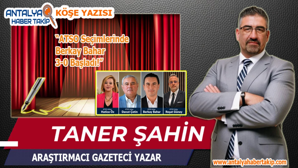 ATSO Se&ccedil;imlerinde Berkay Bahar 3-0 Başladı