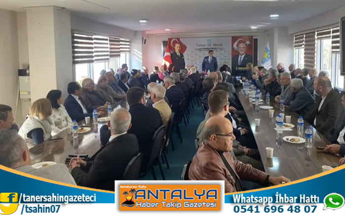 İYİ Parti Antalya İl Başkanı Ali Adnan Kaya: “Birlikte Güçlüyüz”