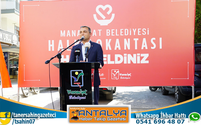 Manavgat Belediyesi Halk Lokantası Açıldı