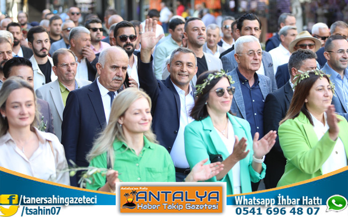 Manavgat’ta Zeytin Ve Zeytinyağı Festivali Coşkuyla Başladı